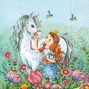 Princesa y su caballo