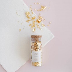 Botella de 3grs Flakes Gold