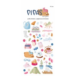 pegatina puffy de la Coleccion Pipas de Sami Garra