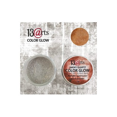 Color Glow smoky quartz 13arts 