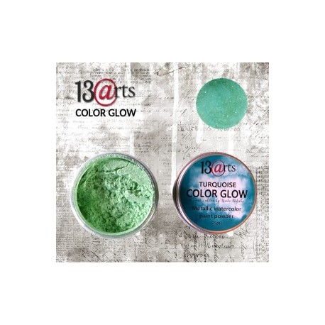 Color Glow turquoise 13arts 