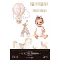 SWEET BABY GIRL TRANSFER 20X30