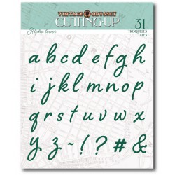 TROQUEL ALPHA UPPER MINUSCULA