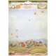 set 6 Papel Arroz A4 Whispering woods de Stamperia