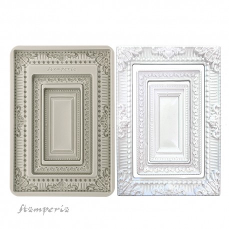 Molde silicona A5  Frames stamperia