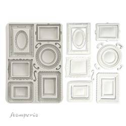 Molde silicona A5  stamperia