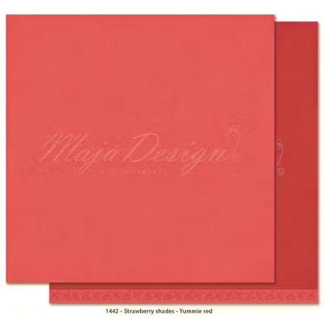 mono strawberry Yummie red Maja Design 