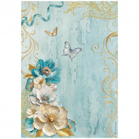 Papel Arroz A4 Masquerade de Stamperia