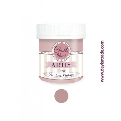 pintura a la tiza Rosa Vintage 250ml DE DAYKA