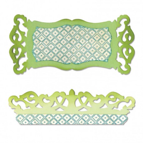 TROQUEL SIZZIX LABEL EDGE