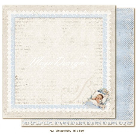 Vintage baby Its a boy, de Maja Design