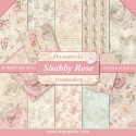 Shabby Rose bloc 10 hj doble cara 