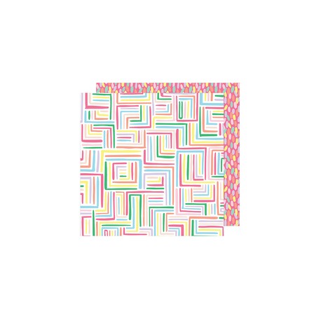 PAPEL SCRAP 30X30 CM, Turn the corner